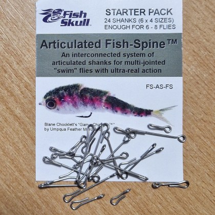 Fish Scull Articulated Fish-Spine Starter Pack Shanks